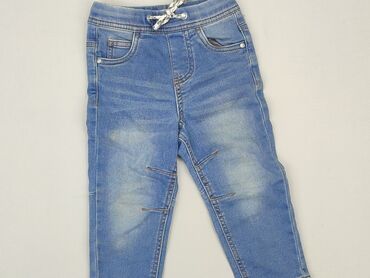 szorty wysoki stan jeans: Spodnie jeansowe, Fox&Bunny, 1.5-2 lat, 92, stan - Dobry