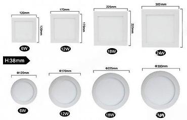 limundo gobleni: Paneli LED zidni plafonski 3200-42-6500K. PROVERENO NAJPOVOLJNIJE — 10