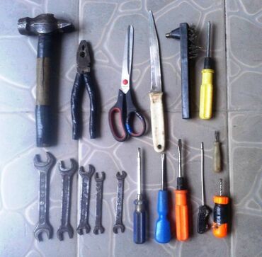 инструменты для гаража: Инструменты с гаража, в основном всё советское. Ключи рожковые