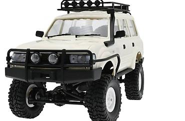 transmitter: WPL C54 Toyota Land Cruiser LC80. Qirmizi rengide — 2