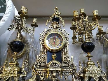 Часы для дома: Hundurluk42 sm,material bronza,yenidir