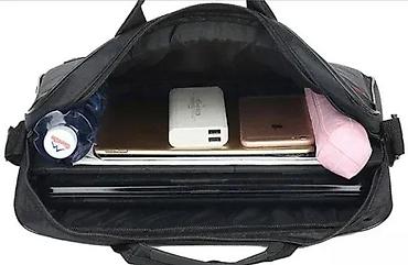 Futrole i torbe za laptopove: Torba za laptop – elegantna i praktična - Materijal: vodootporna — 3