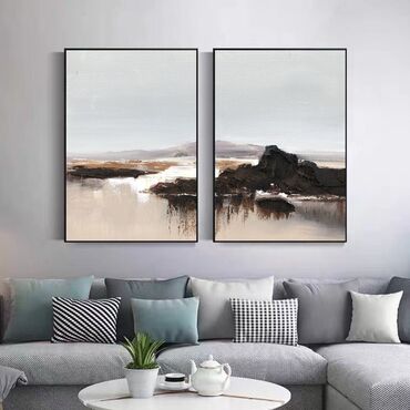 Dizayn, layihə: Modern. Abstrakt janr. Tək tablo. Müasir interyerdə mütləqdir, çünki — 36