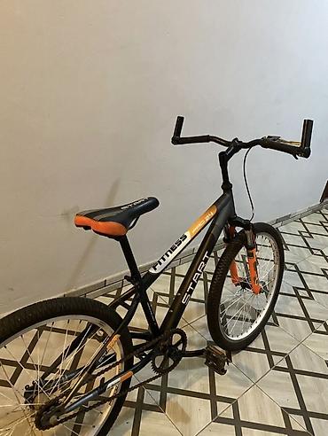 Start Fitness Pro 24 velosiped - Çərçivə: polad, qara-narıncı rəng