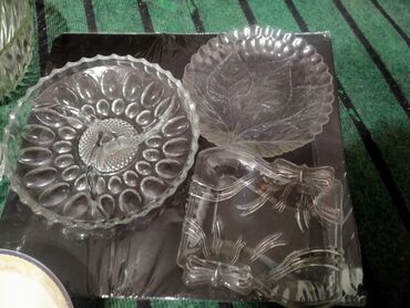 Наборы посуды: Набор посуды для сервировки стола, стекло/фарфор. В комплекте: - — 8