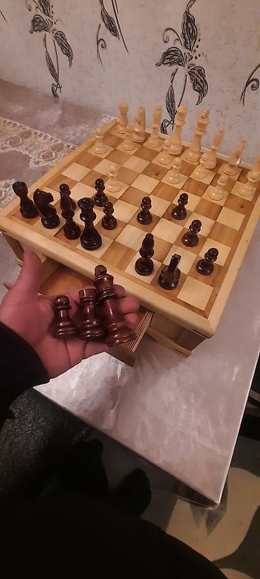 Şahmatlar: 🪵 Eksklüziv əl işi şahmat dəsti Zövqünü anlayanlar üçün xüsusi — 3