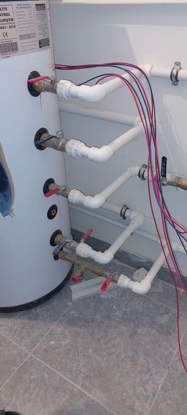 İstilik sistemi: Santexnika ustasi Su xetlerinin cekilmesi Kanalizatsiya borularinin — 10