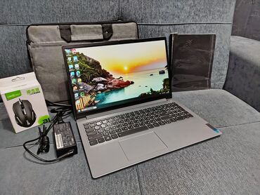 разный: Ноутбук, Lenovo, 24 ram gb ГБ ОЭТ, AMD Ryzen 5, 15.6 ", Жаңы, Жумуш, окуу үчүн, эс тутум NVMe SSD