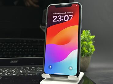 Oppo: IPhone 11 Pro, Б/у, 256 ГБ, Зеленый, Защитное стекло, Чехол, 76 %