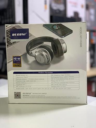 type c: Беспроводные накладные наушники RECRSI NY-HG888 с активным — 2