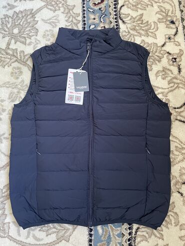 Куртки: Мужская куртка, M (EU 38), Uniqlo, Новый, цвет - Синий, Самовывоз