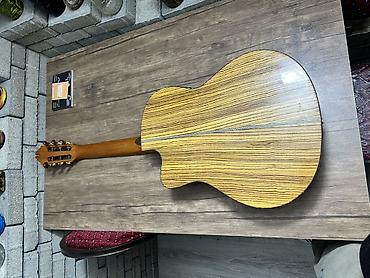 gitara barter: Washburn Elektro-Klassik Gitar – Fishman Ekolayzerli (Xüsusi — 3