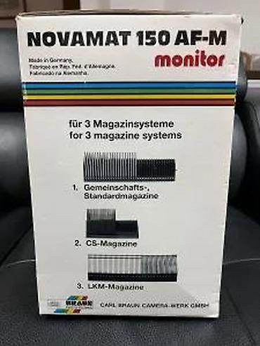 modem: Braun Novamat 150 AF‑M “monitor” – automatski dijaprojektor sa — 10