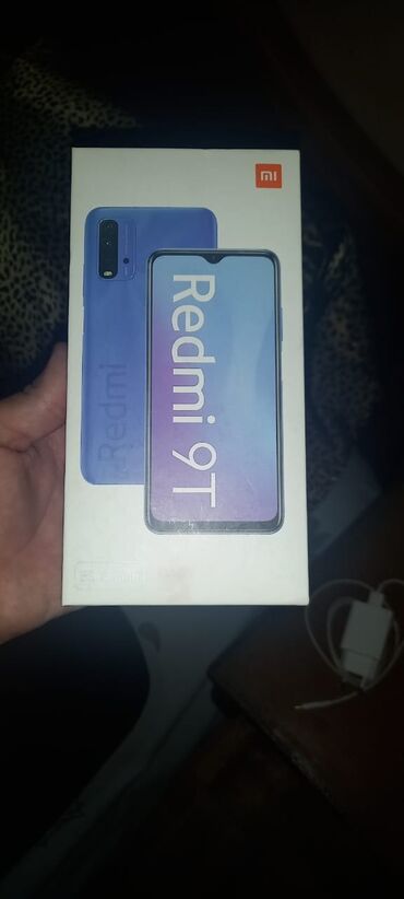 redmi a2 qiymeti: Xiaomi Redmi 9T, 128 GB, rəng - Qırmızı, 
 Sensor, Barmaq izi, İki sim kartlı
