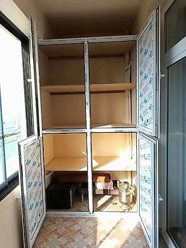 Sifarişlə dolablar: Düz dolab, Eyvan üçün, Açılan, Quraşdırıla bilən, 4 qapılı — 2