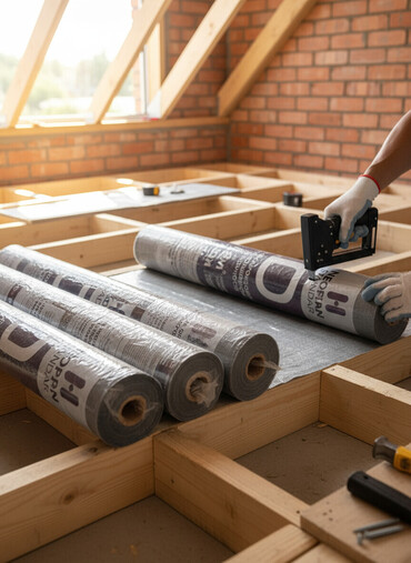 конек для крыши: Пароизоляционная мембрана NEOSPAN Standard D в рулонах. - Назначение