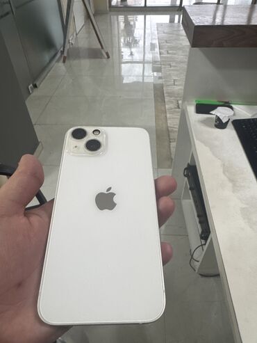 Mobil telefonlar: IPhone 13, 128 GB, White Titanium, Simsiz şarj, Barmaq izi, Face ID