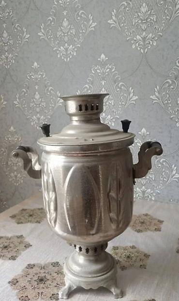 mis samovar: Klassik metal samovar - Material: qalın divarlı metal gövdə, rellef — 2