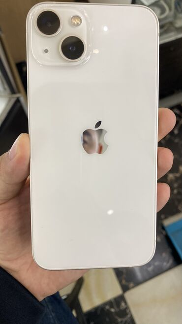 купить телефон редми 9 бу: IPhone 13, Колдонулган, 128 ГБ, Ак, Каптама, Коргоочу айнек, 85 %