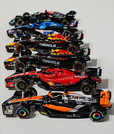 Модели автомобилей: Продаю модели болидов bburago, смотрите на фото, цена за каждый 1150 — 7