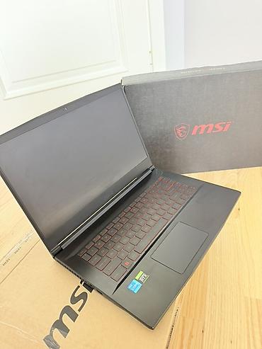 notebook qiymetleri: MSI oyun noutbuku Xüsusiyyətlər: - Ekran: 15.6" FHD (1920×1080) — 1