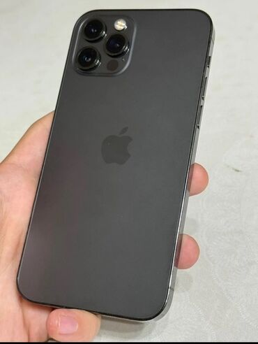iphone 5c купить: IPhone 12 Pro, Колдонулган, 256 ГБ, Black Titanium, 81 %