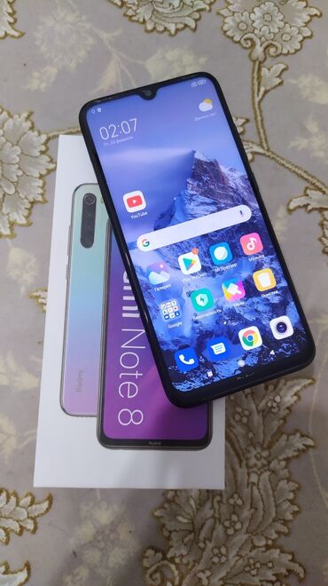 редми нот 8 бу: Redmi, Redmi Note 8, Колдонулган, 64 ГБ, түсү - Кара, 2 SIM