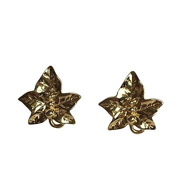van cleef: Винтажные серьги-пусеты (гвоздики) от бренда Avon, выполненные в форме — 3