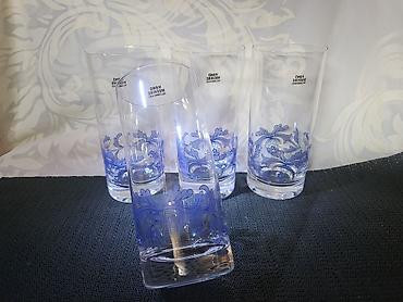 dioptrija plus 1: Luksuzne nove case Spode Blau Italija Hi Ball. Set od 4 nove luksuzne — 9