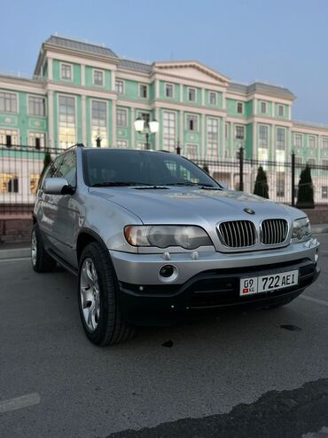 автомобиль bmw x3: BMW X5: 2002 г., 4.4 л, Автомат, Бензин, Кроссовер