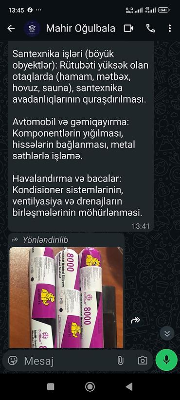 silikon tapanca kley: DUOBAO 8000 – çoxfunksiyalı neytral silikon mastik (GLUVATEC — 3