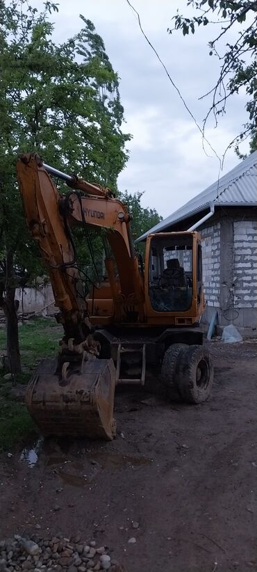 мерседес грузовой 5 тонн бу самосвал: Экскаватор, Hyundai, 2000 г., Колесный