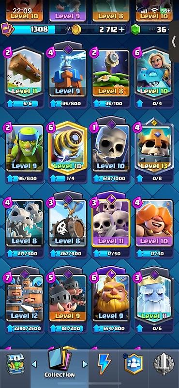 clash royale: Clash Royale hesabı – geniş və yüksəldilmiş kart kolleksiyası - — 2