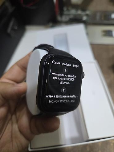 honor band 5 бишкек: Б/у, Смарт-часы, Honor, Водонепроницаемый, цвет - Черный — 2