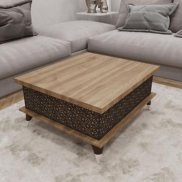 ustolar: Kvadrat masa, Transformer, Təkərsiz, Teksturalı laminat — 2