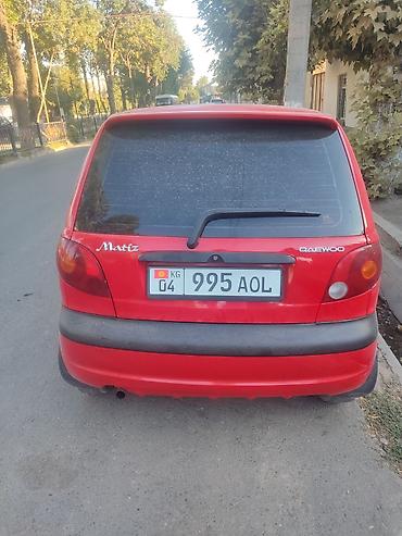 sprinter 4 4: Daewoo Matiz: 2002 г., 0.8 л, Механика, Бензин, Хэтчбэк — 6