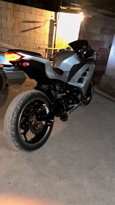 Мотоциклы: Спортбайк Kawasaki, 400 куб. см, Бензин, Взрослый, Б/у
