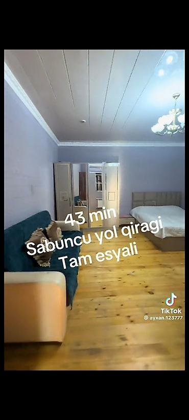 kiraye ev sabunçu: Sabunçu rayonunda, yol qırağında yerləşən, Tecili satilir koçle — 4