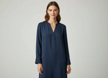 niebieska koszula damska h m: H&M, Women`s dress, size XS
