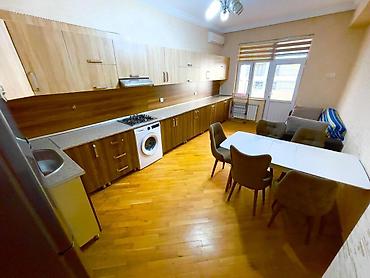 qara qarayev m: İcarəyə verilir 3 otaqlı yeni tikili 168 m², Şah İsmayıl Xətai m — 3
