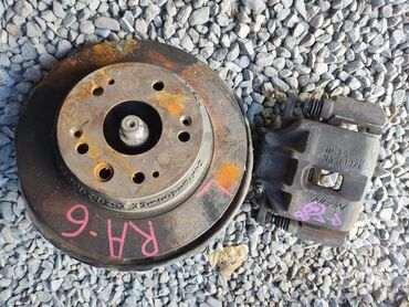 диски на хонда одиссей в Кыргызстан | Шины и диски: Продаю тормозной диск,суппорт,цапфа на Хонду Одиссей RA6