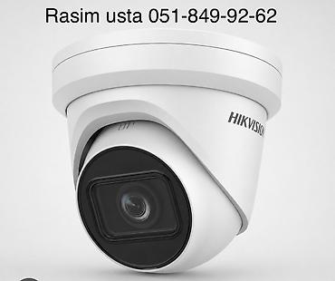 s video kabel: Hikvision dom tipli təhlükəsizlik kamerası - Brend: Hikvision - — 1
