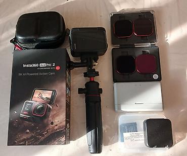Фотоаппараты: Insta360 Ace Pro 2 – 8K AI Action Kamera Xüsusiyyətlər: - 8K çəkiliş — 2