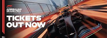 Turizm: Formula 1 Azerbaijan Grand Prix 2026 biletləri. Təklif olunan — 1