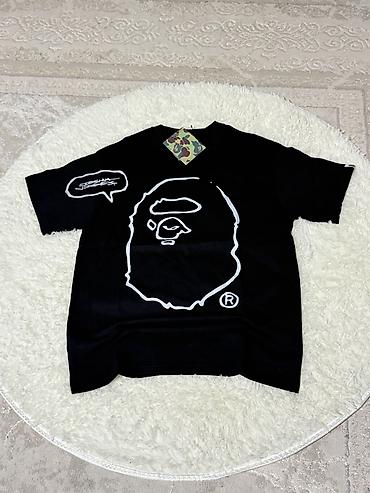 зипка bape: Футболки A Bathing Ape (BAPE) — белые, с фирменными принтами Ape Head — 5