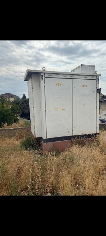 Tulumlar: KTY markalı, 6 kV giriş gərginliyi və Tr-160 kvA transformator gücü