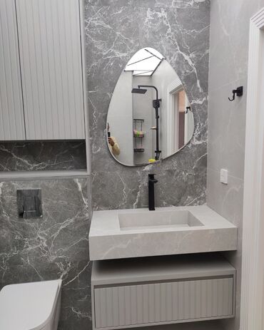 Moydadırlar: Hamam mebeli və lavabo dəstləri - Müasir dizayn: mərmər teksturalı -da lalafo.az — 3 Moydadırlar: Hamam mebeli və lavabo dəstləri - Müasir dizayn: mərmər teksturalı — 3