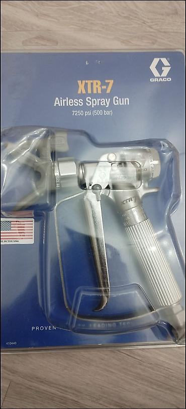 kley tabanca: Graco XTR-7 Airless Spray Gun - Peşəkar səviyyəli rənglama üçün — 2