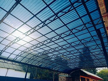 Навесы: Навес, Арочный, Металл, Поликарбонат — 6