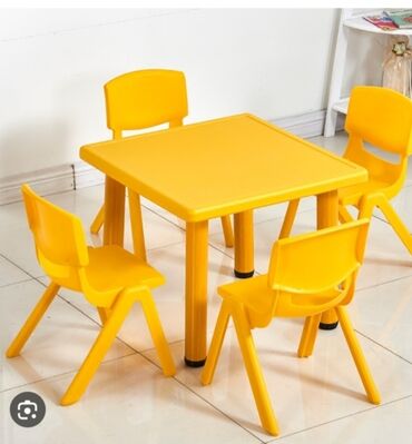столы для кафе и стулья: Детские столы Б/у